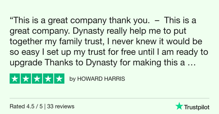 Trustpilot Review - HOWARD HARRIS