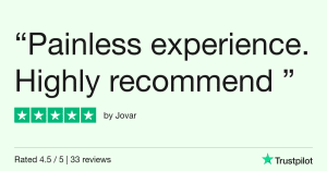 Trustpilot Review - Jovar