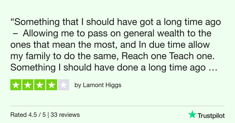 Trustpilot Review - Lamont Higgs