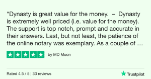 Trustpilot Review - MD Moon