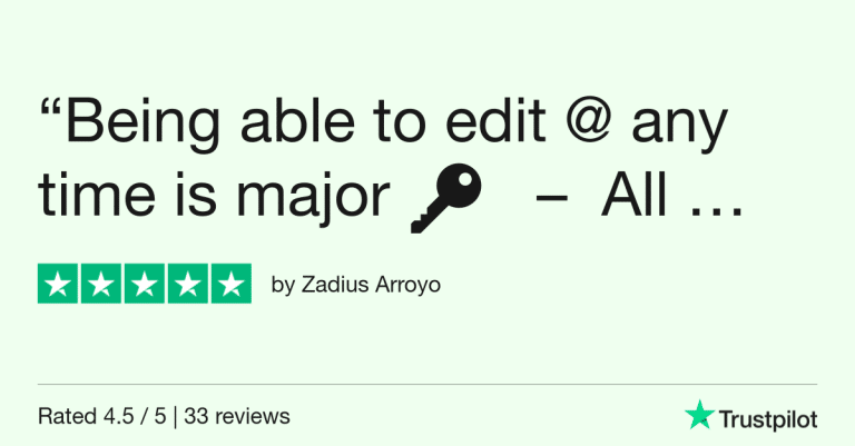 Trustpilot Review - Zadius Arroyo