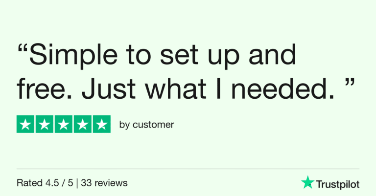 Trustpilot Review - customer